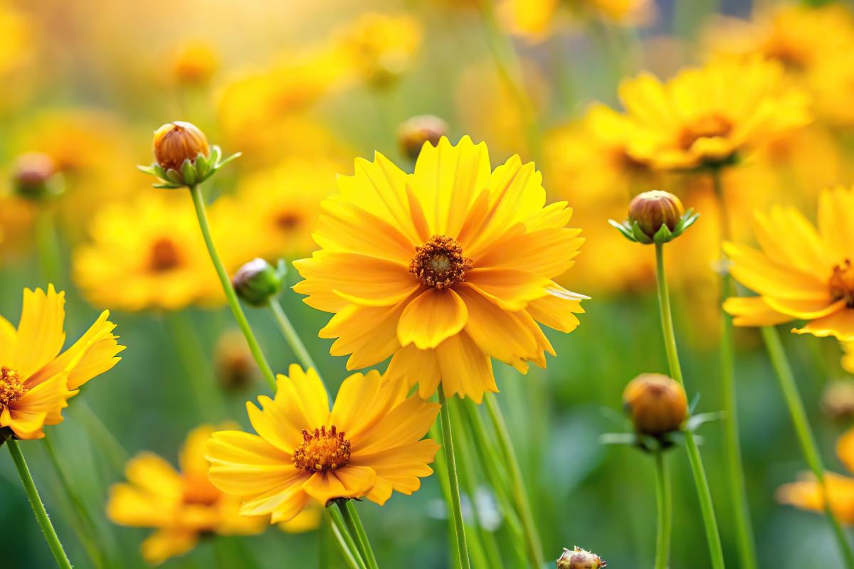 Perennial plants that bloom annually without effort