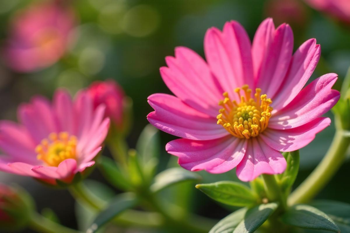 Free propagation of the Delosperma