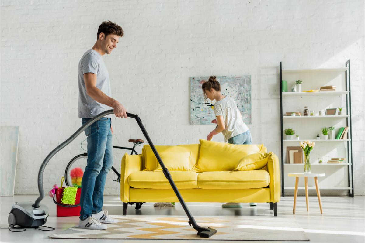 Do the spring cleaning the 15 minutes