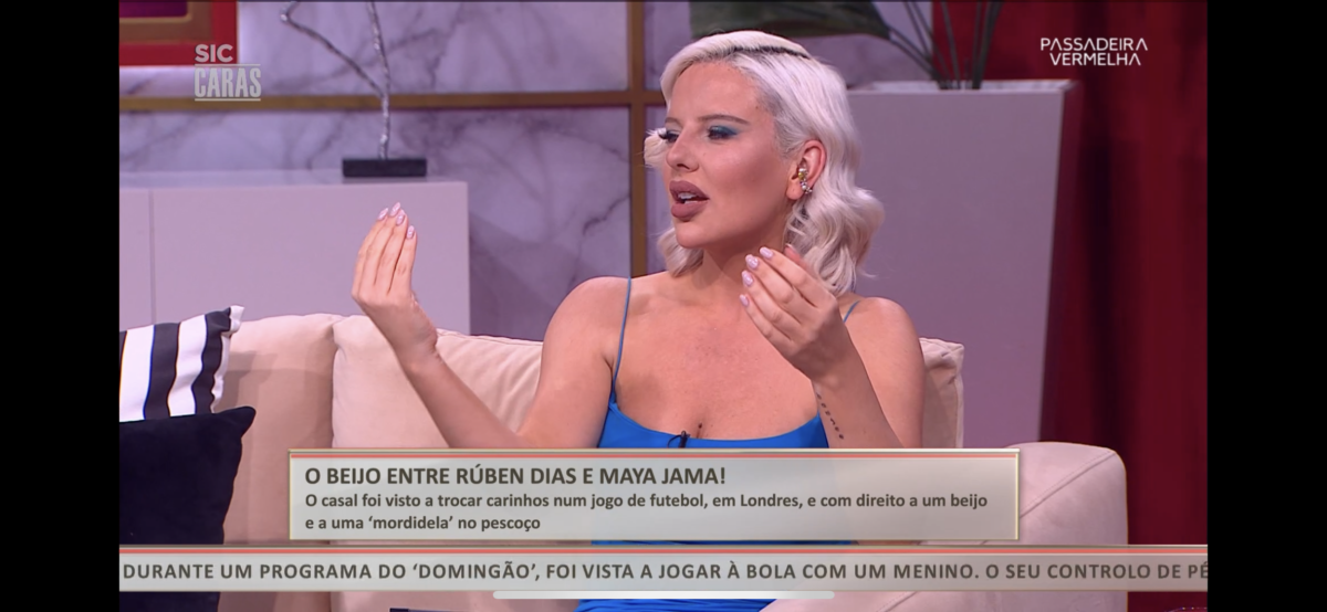 “ what an exaggeration! ”. Filipa Torrinha Nunes reacts to the comment ‘ peculiar ’ by Liliana Campos