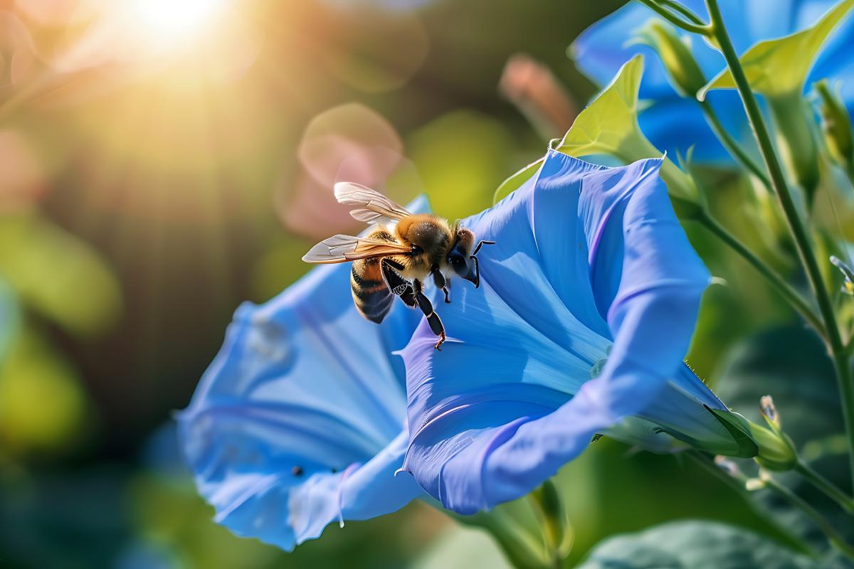 How to cure hypomea, loved by bees
