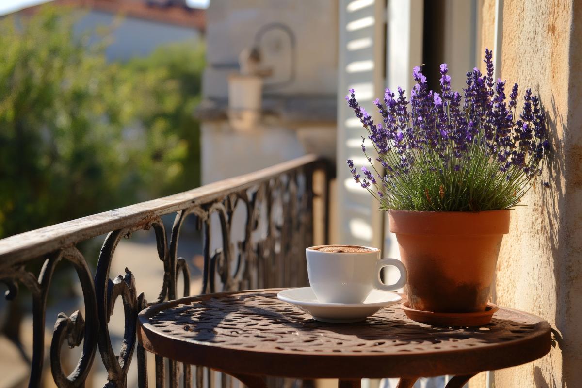 How to make lavender on the balcony luxuriant