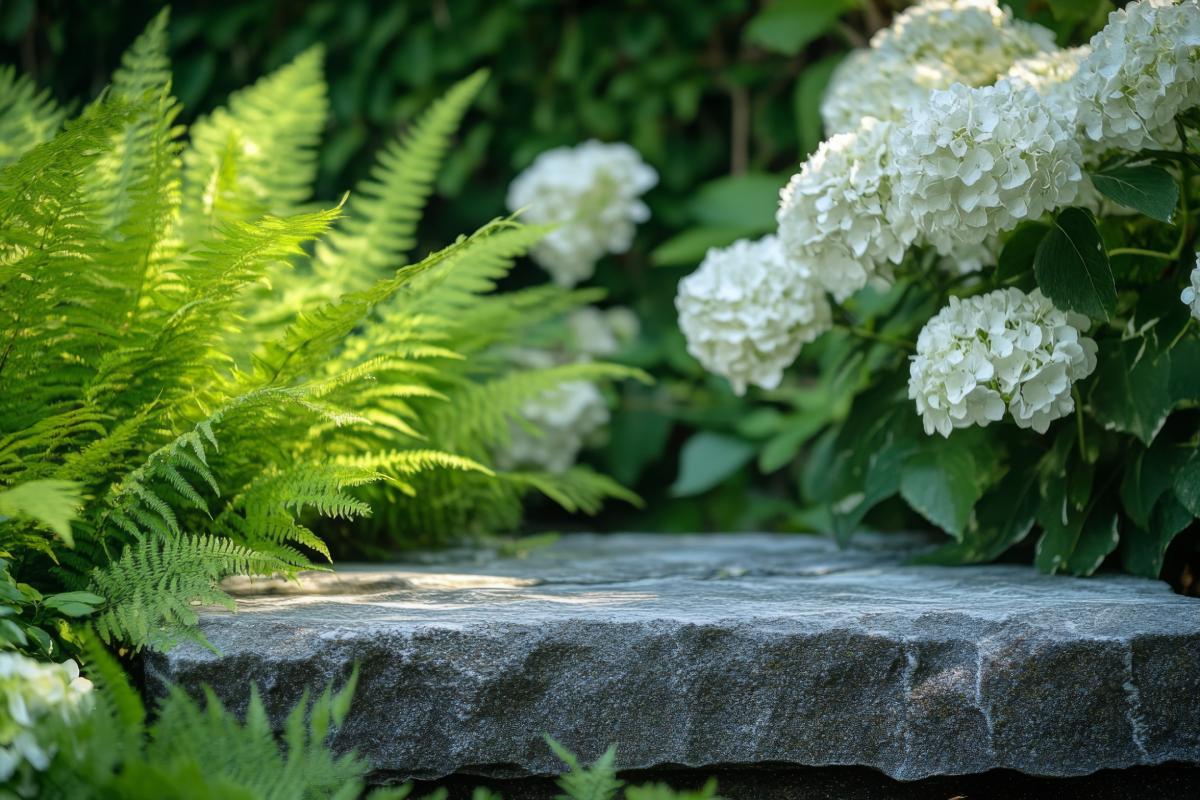 Combinations of colors of plants and flowers