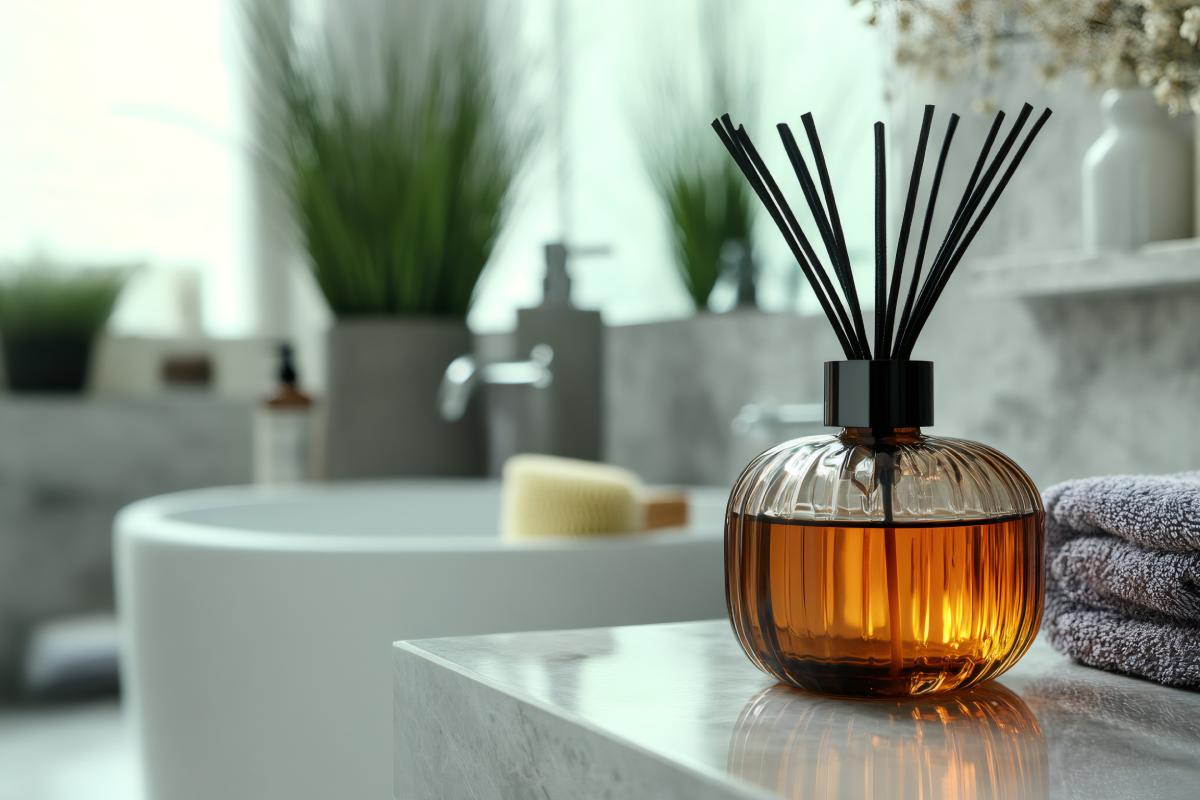Perform the bathroom with natural remedies