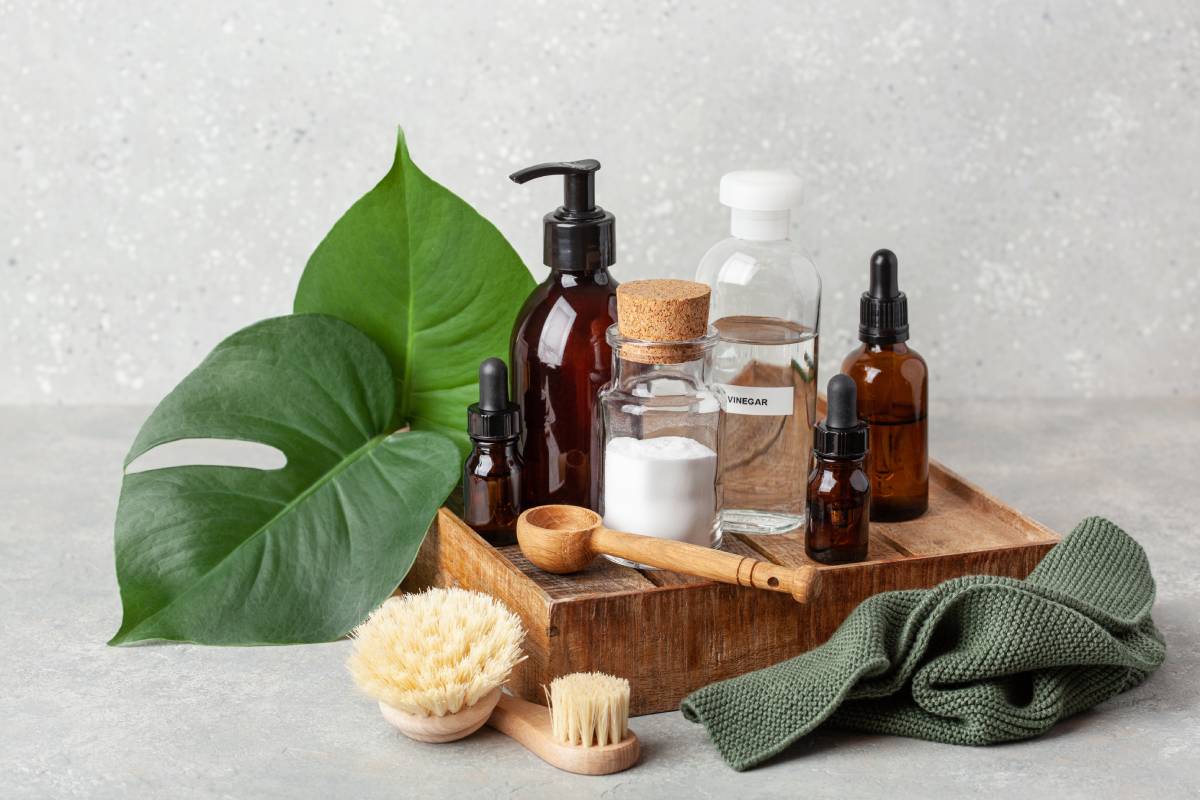 Natural recipes to clean house without detergents