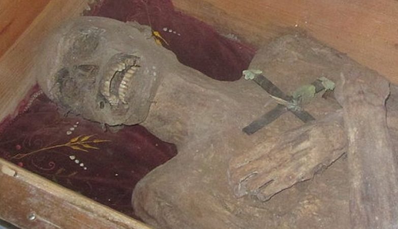 Mysterious Austrian priest was embalmed by the anus