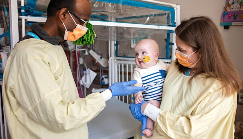 Baby with rare disease healed by unprecedented genetic edition, created specifically for himself