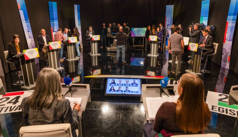 Debate with everyone on the radio: sin, make -up and tension around the “communist” Ventura