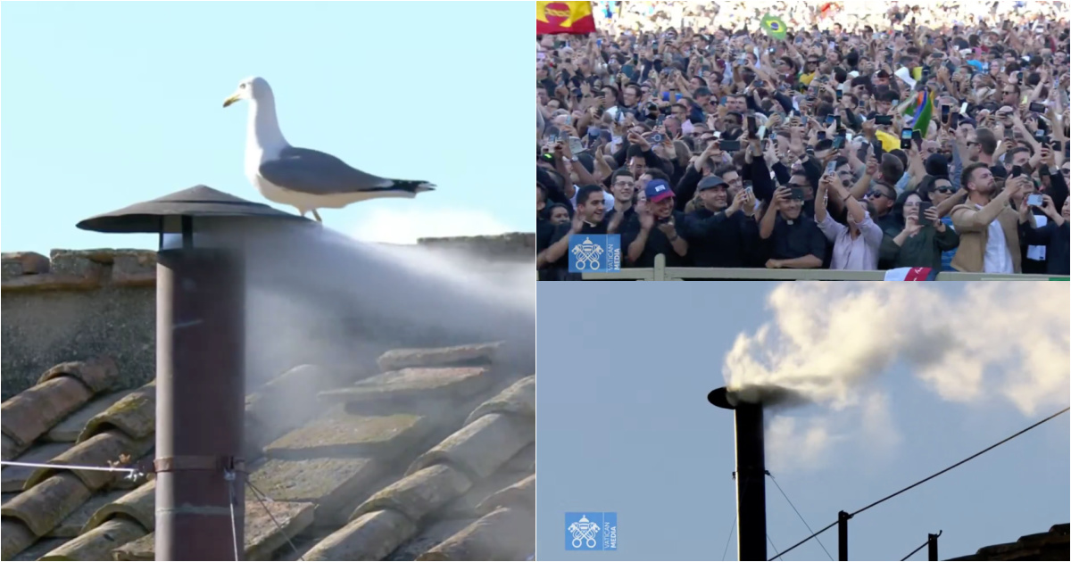 There is white smoke: Conclave has already chosen the new Pope