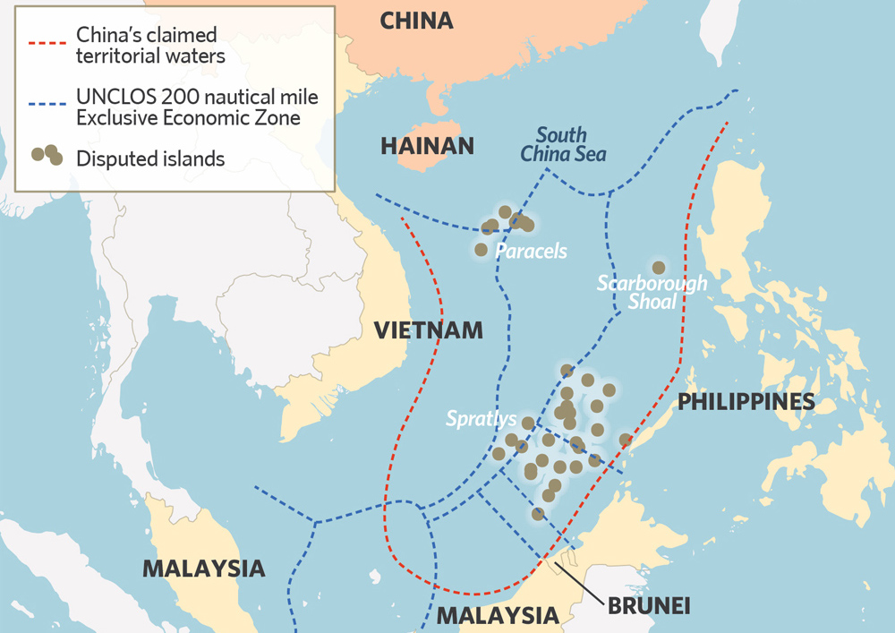 A small island Filipina challenges Beijing in the Southern Sea of ​​China