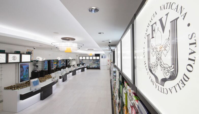 The most popular pharmacy in the world is the Vatican. Ointment for hemorrhoids is the one that sells the most