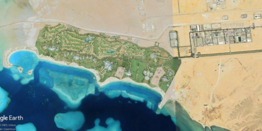 It's not fiction: there is a palace growing in the desert and is part of a 'plan to change the world'