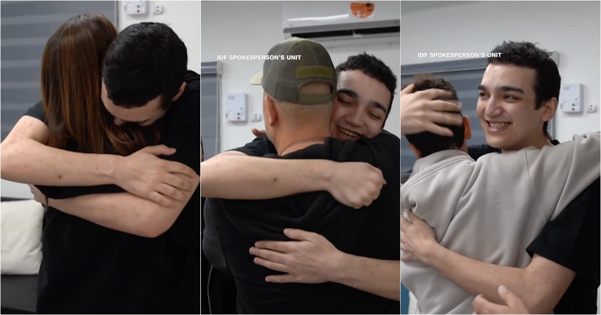 Exciting reunion: Israelo-American hostage returns home after 19 months