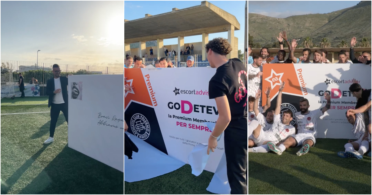 Luxury escort site offers lifetime signature The team that climbed division in Italy