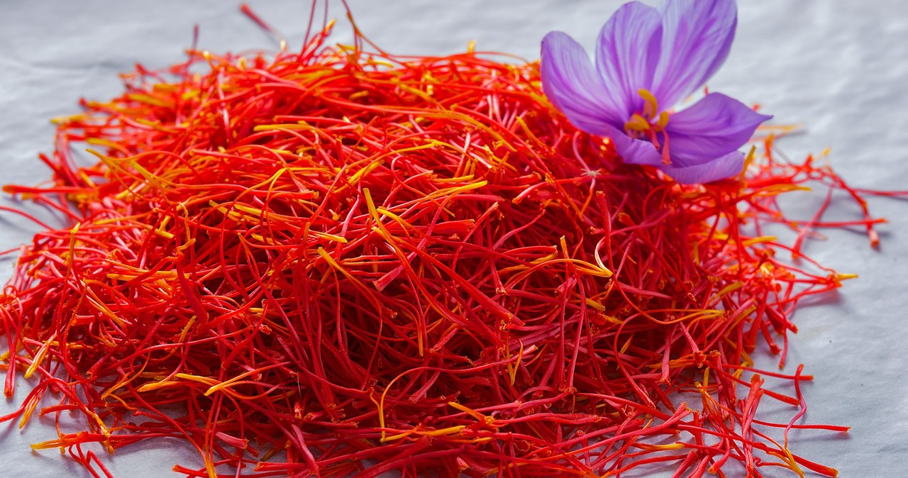 Szafran occurs in the form of characteristic threads /123RF /PICSEL