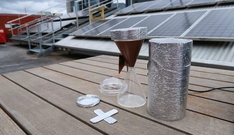 New Solar device extracts air from the air