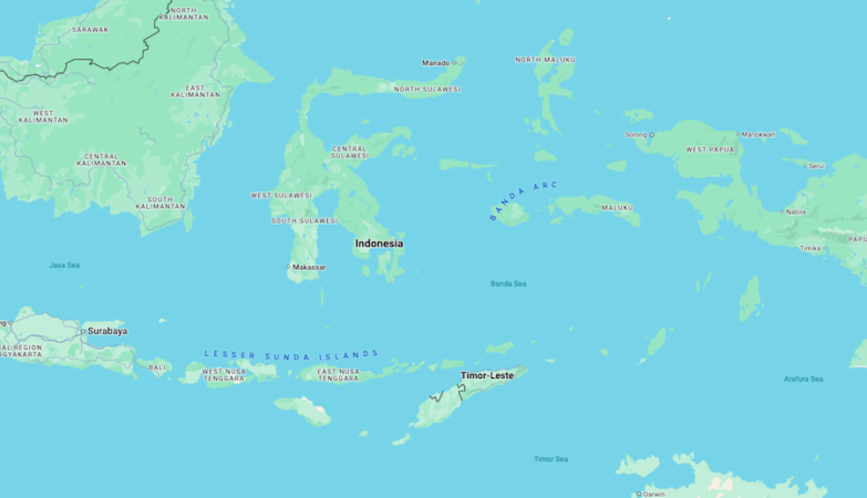 Forget China, Indonesia and New York. The geographical facts that never told him