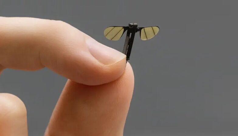 New China Mosquito Drone is smaller than the tip of the indicator