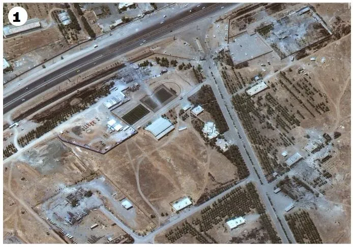 See the air attacks between Israel and Iran in Maps and Satellite Images