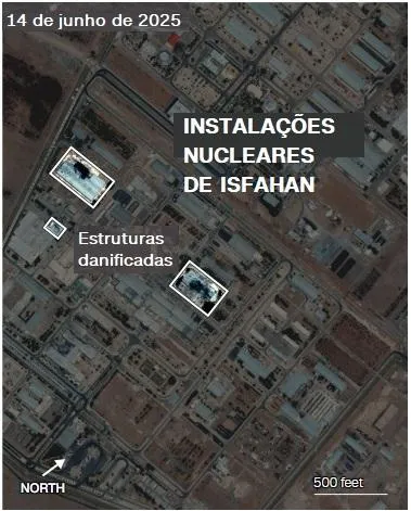 See the air attacks between Israel and Iran in Maps and Satellite Images