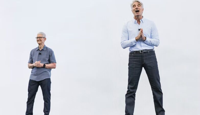 6 minutes from his annual keynote, Apple's actions fell to the pike. Siri, what's up?