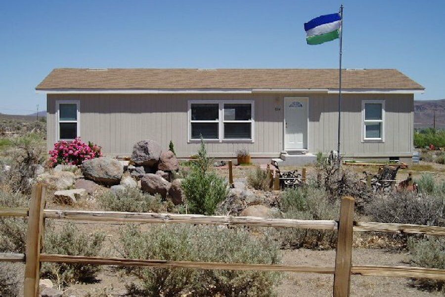 The smallest micro nation in the world is a house where coins are poker chips