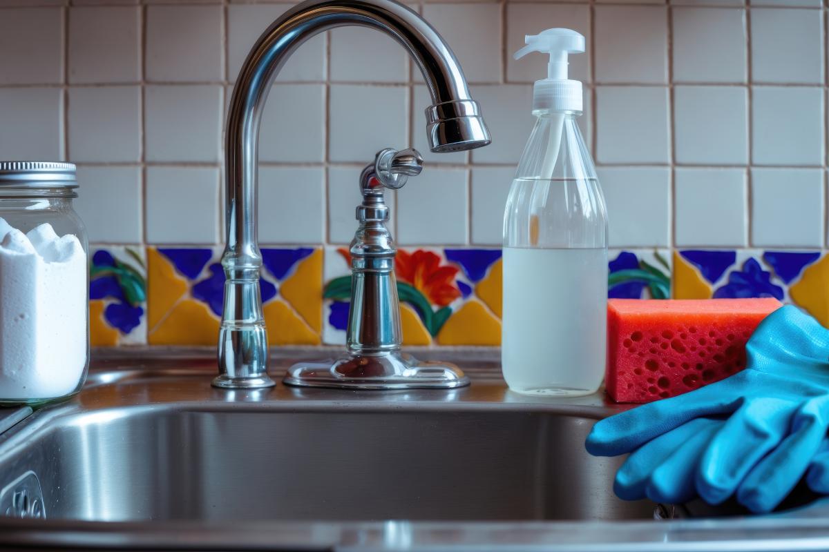 DIY tricks to clean the sink