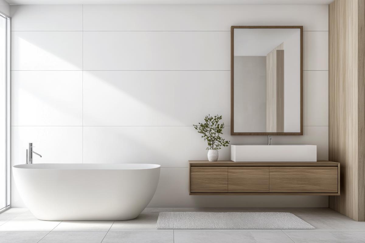 Avoid yellowing of the bathroom