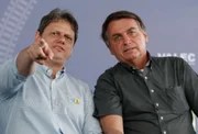 Tarcísio and Bolsonaro in Agenda in São Paulo