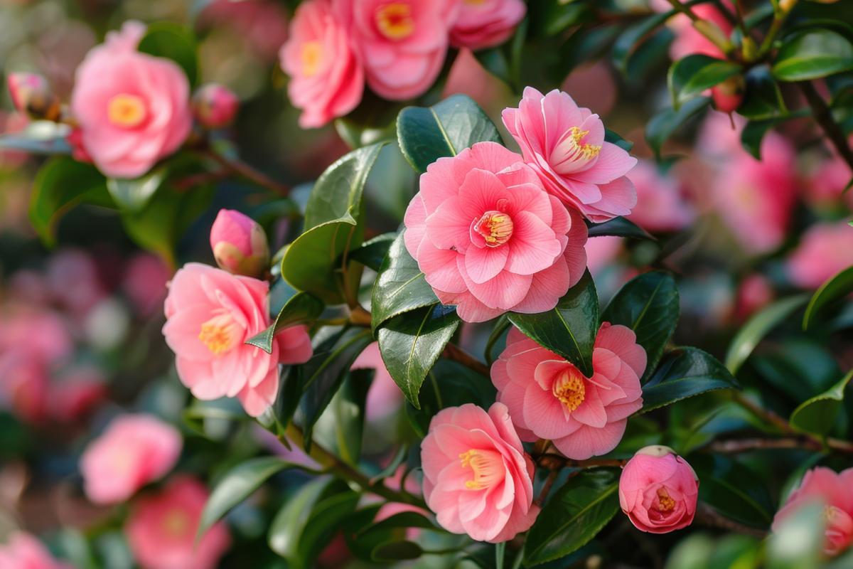 When fertilizing the camellias