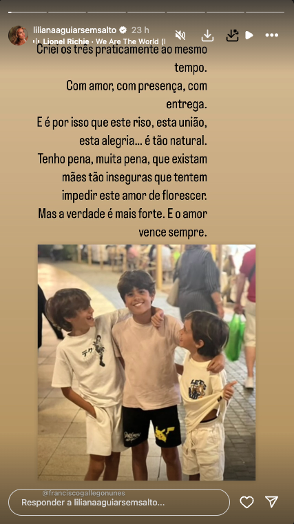 Liliana Aguiar launches ‘ Farpas ’ The husband's ex-wife? “ on the day when you wake up with less patience … ”