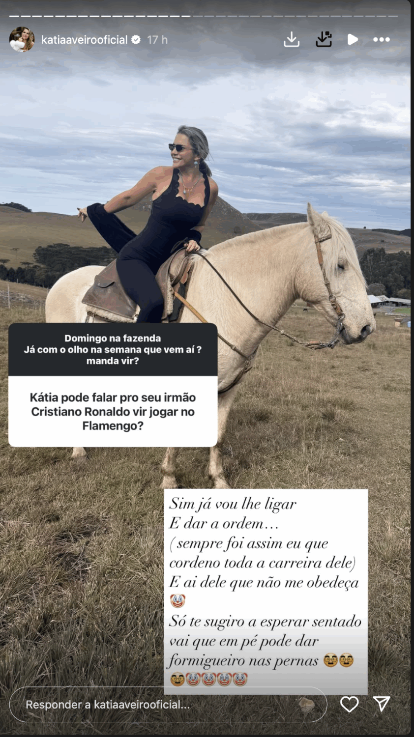 “ can you talk to your brother? ”. Katia Aveiro exposes ‘ request ’ of fan and gives response