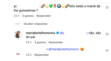“ Give you treats? ”. After photos with the son, Maria Botelho Moniz is ‘ confronted ’ and react