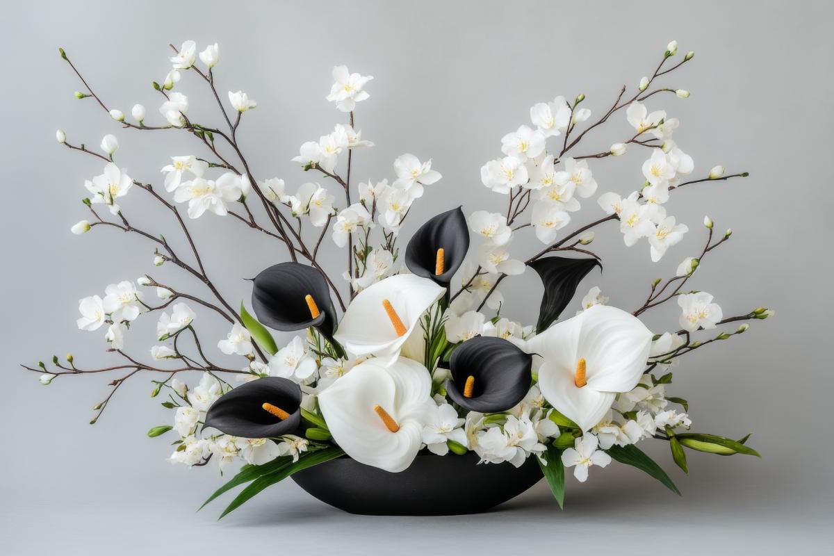 Take care of the black calla