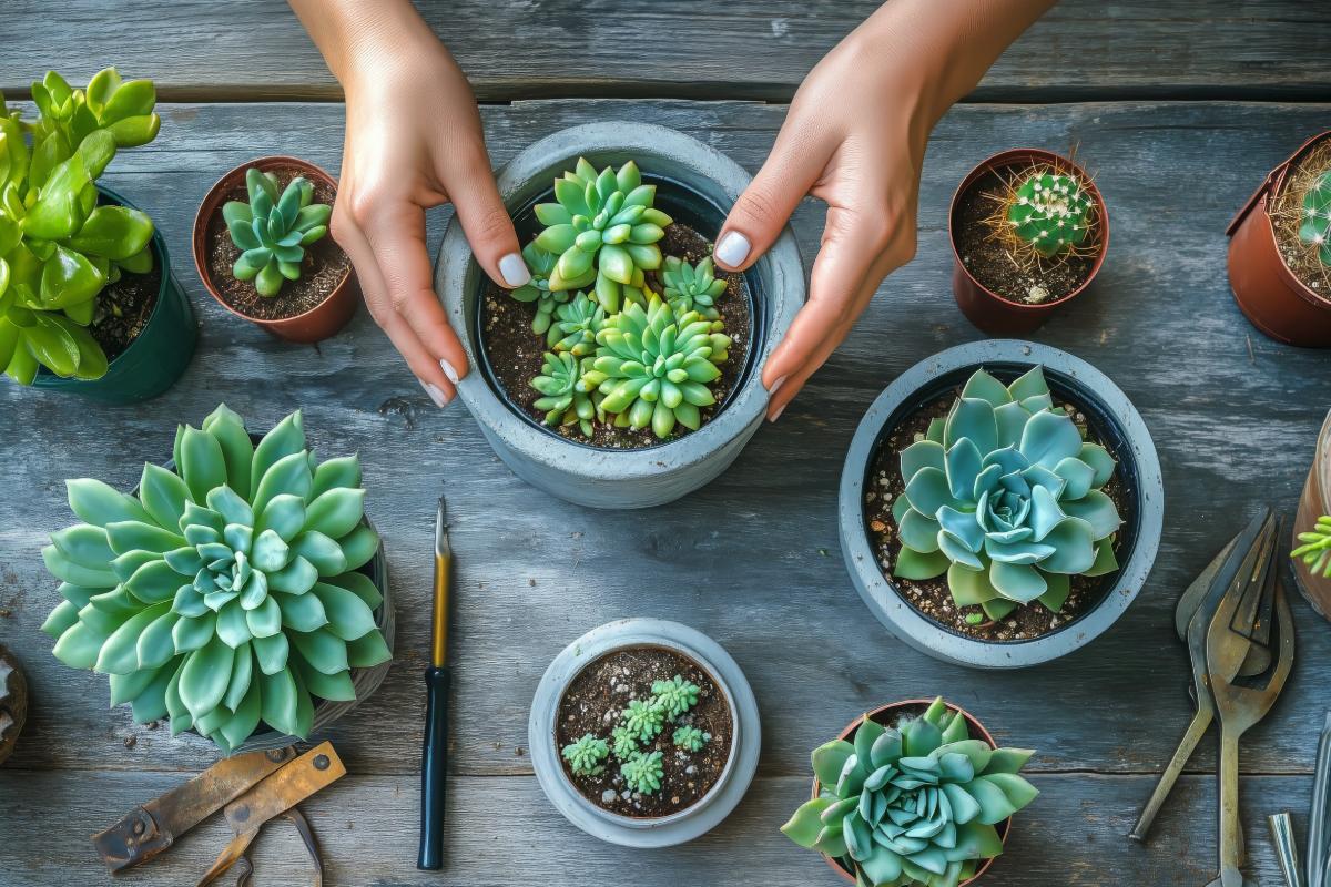Fatty plants when it is hot