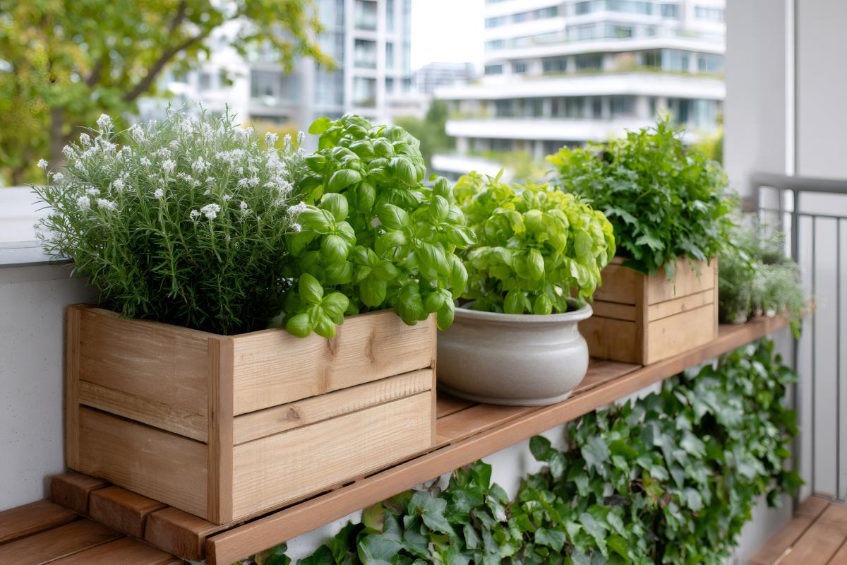 The 5 aromatic plants that grow on the balcony in full sun