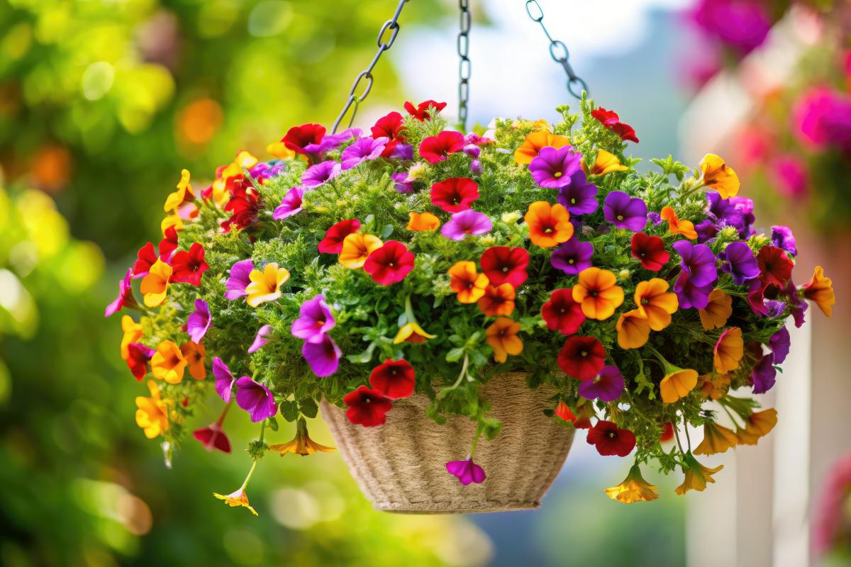 Summer flowers for planters