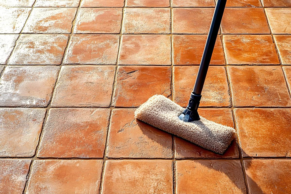 What not to do so as not to ruin the terracotta floor