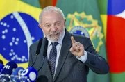 President of the Republic, Luiz Inacio Lula da Silva during a press conference. Planalto Palace, Brasilia - DF