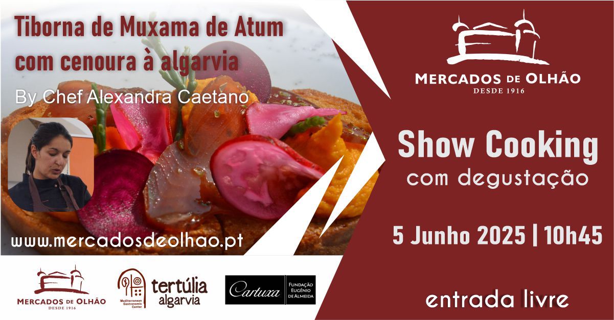Table Culture and Flavor: Olhão Markets promote traditional recipes with invited chefs