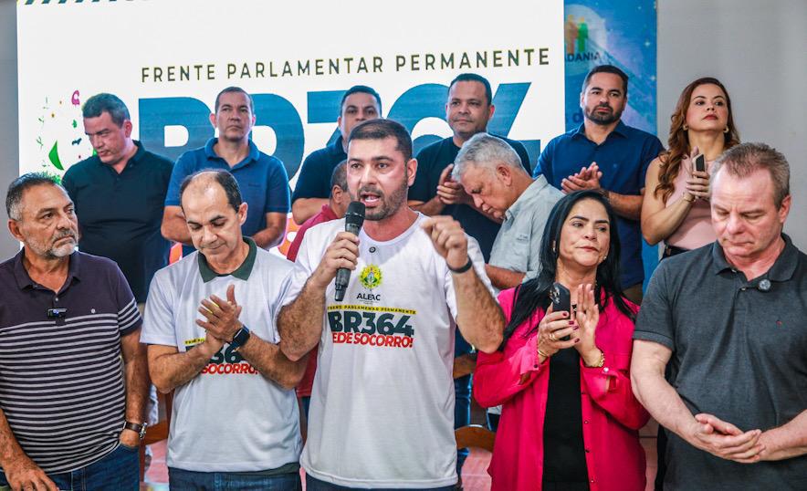 Nicolau Junior closes caravan in Cruzeiro do Sul with appeal by unity and definitive reconstruction of BR-364