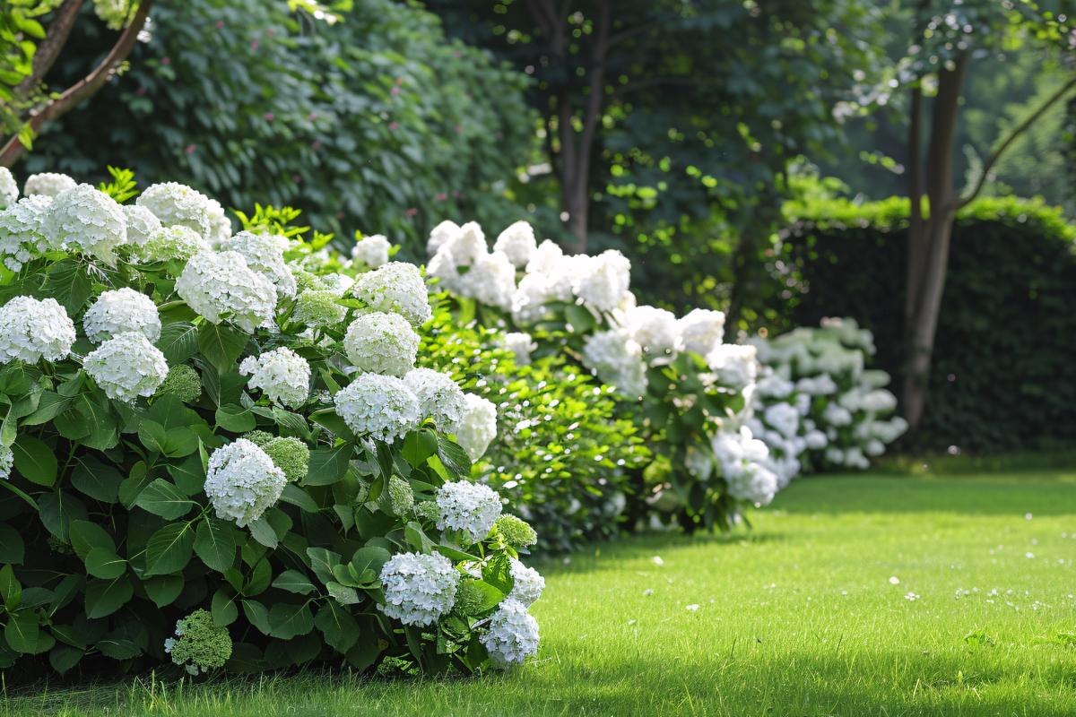 Here are the tricks to make the hydrangeas shine