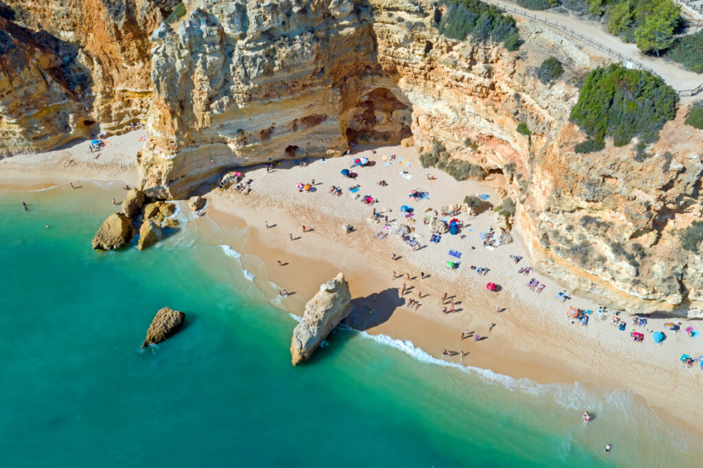 In this Recanto do Algarve is the scenario that for many is the most beautiful for photographs in Portugal