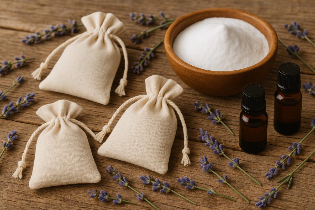 Perfume the drawers with baking soda