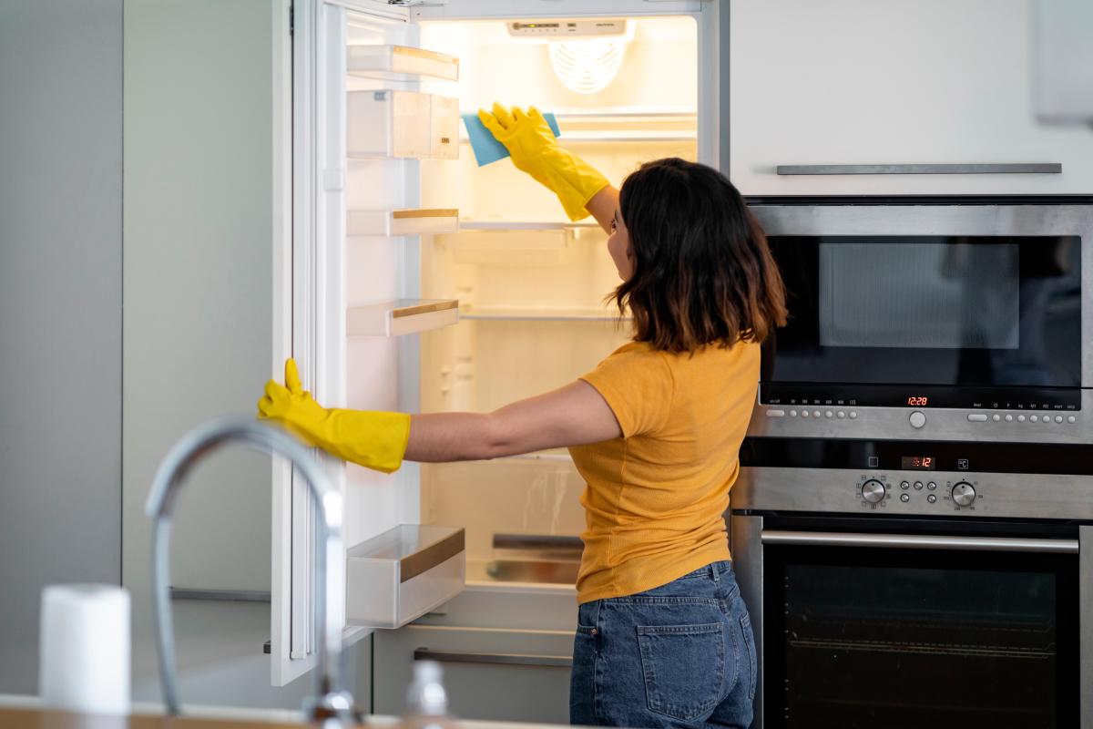 Clean the fridge before the heat arrives