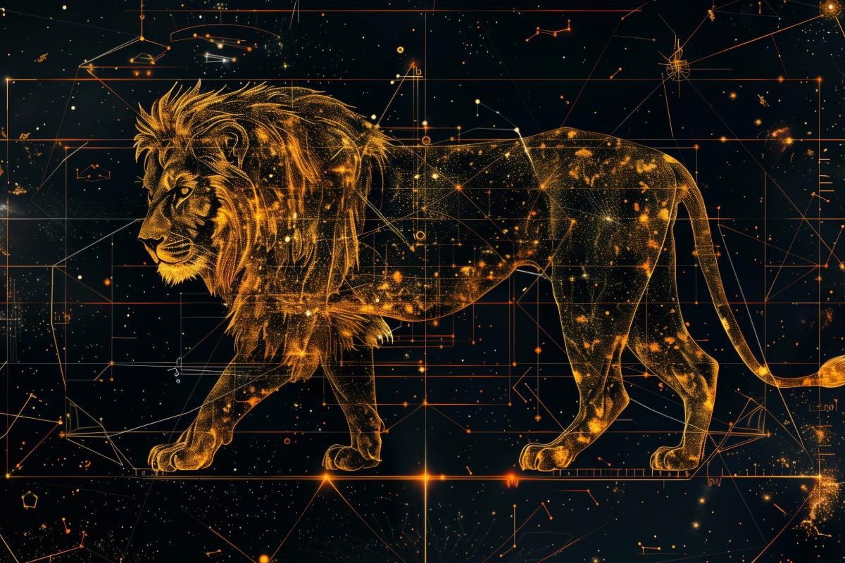 The sign of the lion shines