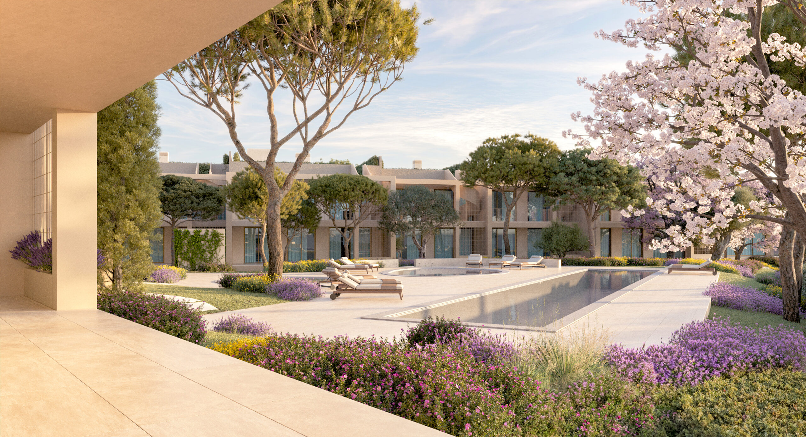 New venture in Vale do Lobo with 40% of the units reserved in plant