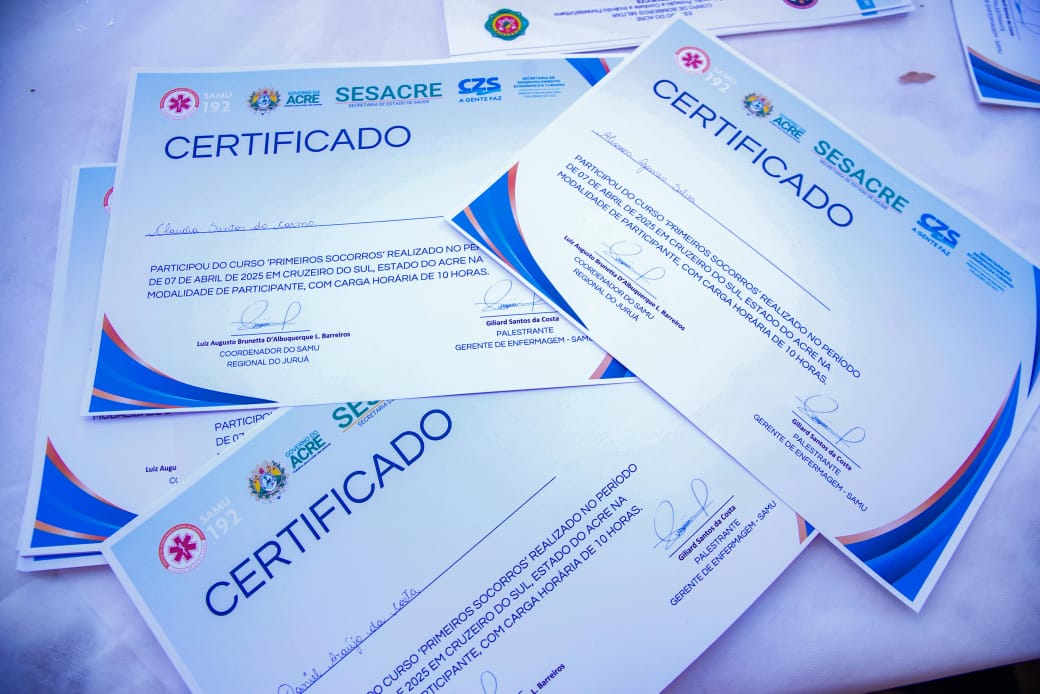 Cruzeiro do Sul City Hall certifies Barqueiros dos Croa Mirim and Valparaiso rivers in four areas