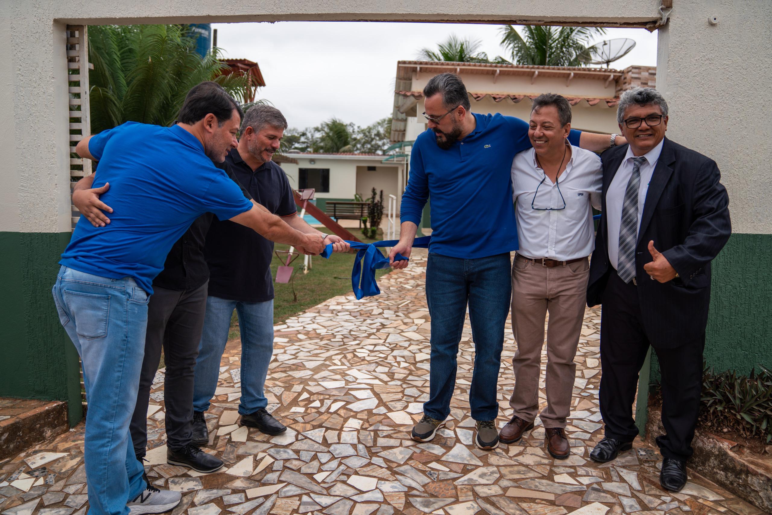 Senator Alan Rick and Mayor Sérgio Lopes inaugurate Integrated Center for Support for Academic Ouroso