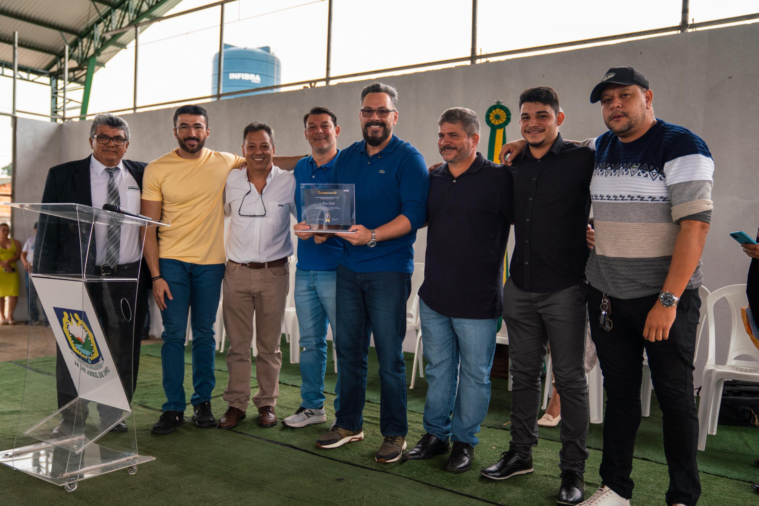 Senator Alan Rick and Mayor Sérgio Lopes inaugurate Integrated Center for Support for Academic Ouroso